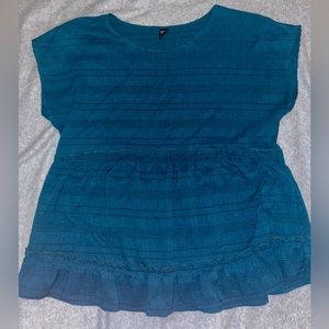 Emry Rose XL peplum blouse